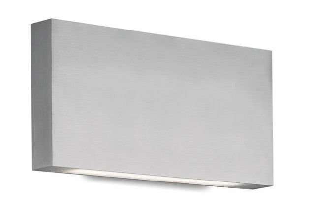 Kuzco AT67010-BN Mica 10-in Brushed Nickel LED All terior Wall - Atlantic Lighting