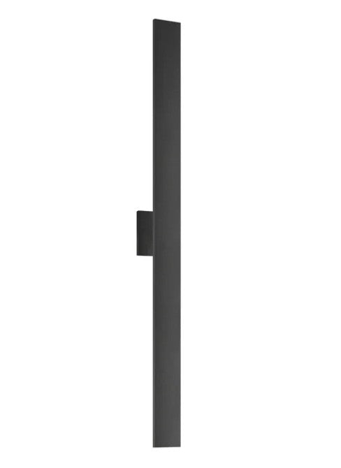 Kuzco AT7950-BK Vesta 50-in Black LED All terior Wall - Atlantic Lighting