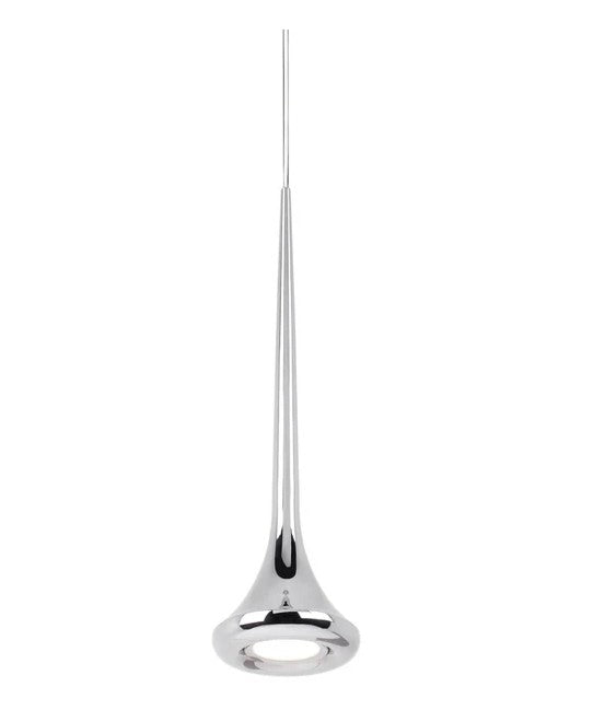 Kuzco 402601CH-LED Bach 5-in Chrome LED Pendant - Atlantic Lighting