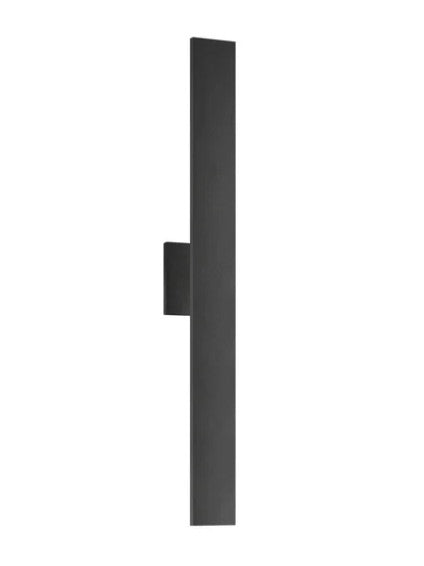 Kuzco AT7928-BK Vesta 28-in Black LED All terior Wall - Atlantic Lighting