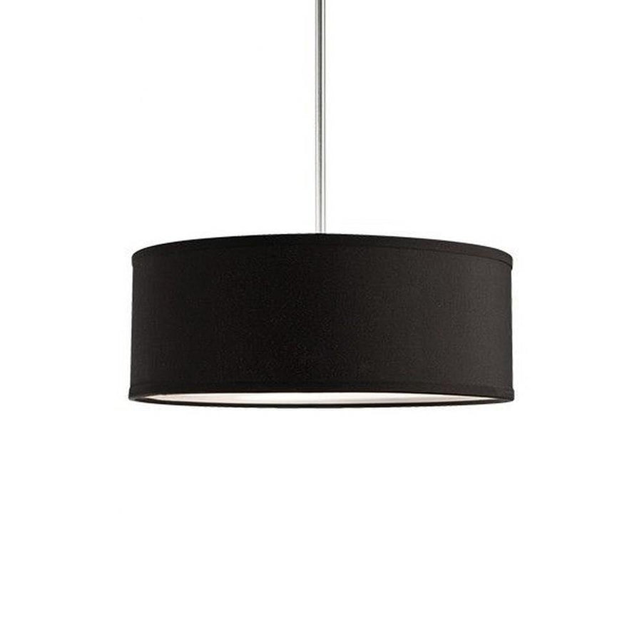 Kuzco 41073B Gregory 15-in Black 3 Lights Pendant - Atlantic Lighting