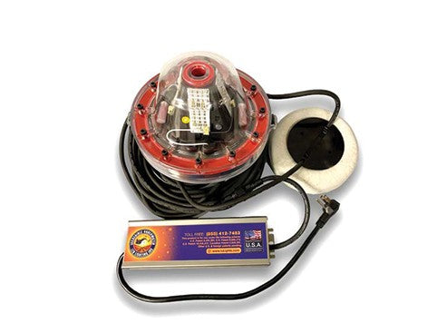 Incredible Underwater LED Lighting MW-R120 Red Mega-Watt Underwater LED Lighting System (120 foot power cord) - Atlantic Lighting
