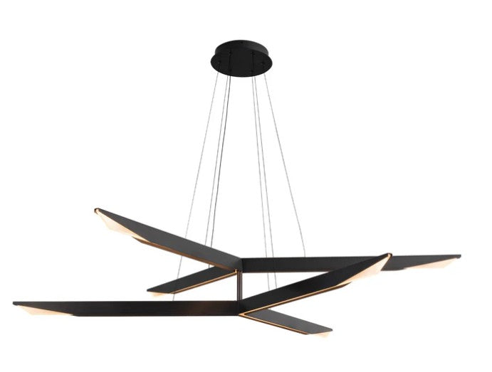 Kuzco CH64242-UB-UNV-010 Tachi 41-in Urban Bronze LED Chandelier - Atlantic Lighting
