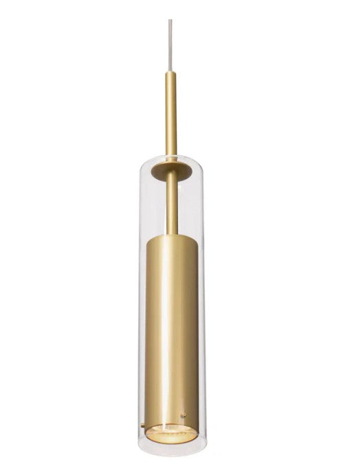Kuzco 41411-BG Jarvis 3-in Brushed Gold 1 Light Pendant - Atlantic Lighting