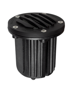 Brilliance BD-WL-MR16-GRATE-BK Black Diamond MR16 Grate Top Well Light w/MR16 4 2700 30 Lamp - Atlantic Lighting