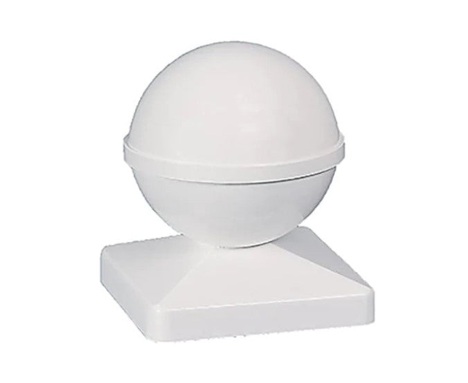 Classy Caps BP955 5X5 Ball Pvc Post Cap - Atlantic Lighting