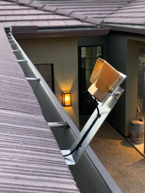 Brilliance Mini Beam gutter mount installation example
