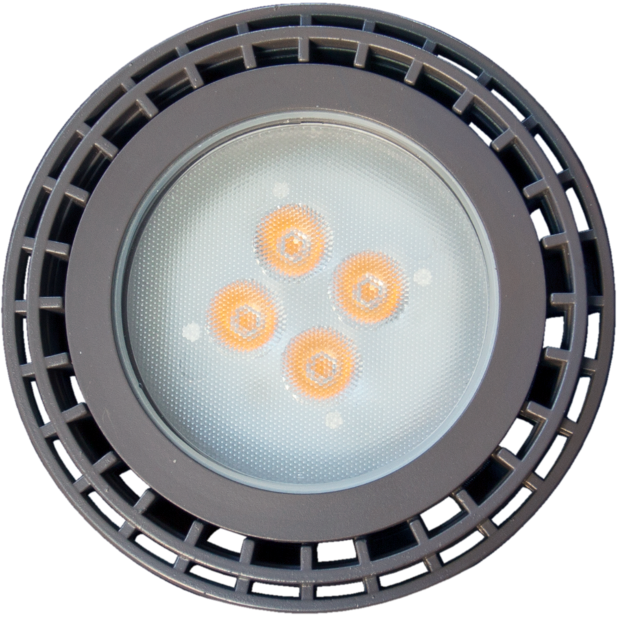 Brilliance 4W PAR36 LED lamp front view