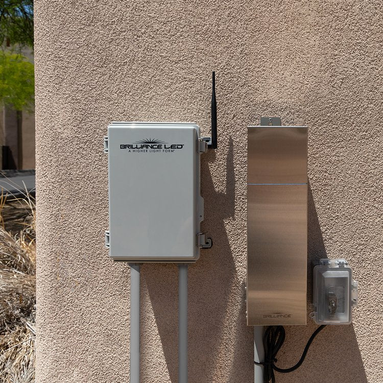 Brilliance Sector Selector installed for landscape lighting zone control