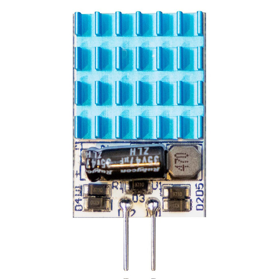 Brilliance 2W rectangular G4 wafer LED lamp rear view