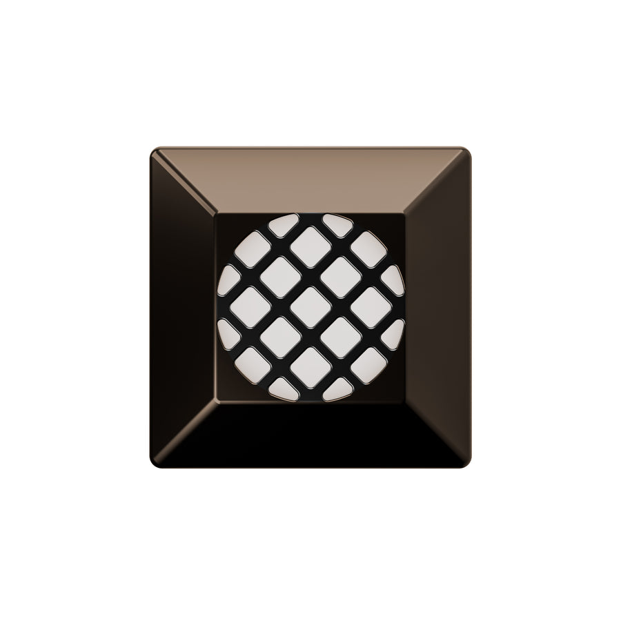 WAC 2531-30BS 2 Inch Surface Mount Square Louver 3000 BS - Atlantic Lighting