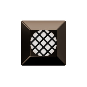 WAC 2 Inch Surface Mount Square Louver 3000 BS