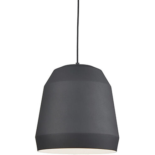 Kuzco 492122-BK Sedona 22-in Black 1 Light Pendant - Atlantic Lighting