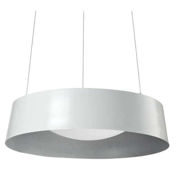 Kuzco 401207WH-LED Sampson 17-in White LED Pendant - Atlantic Lighting