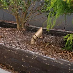 CAST CBLED141 integrated LED bronze spotlight used for planter and landscape accent lighting