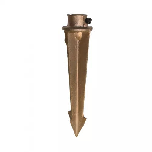 CAST CMS1CB Standard Set-N-Stake solid bronze ground mounting stake