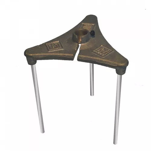 CAST CTSL1CB Large Talon solid bronze ground stake with stainless steel spikes