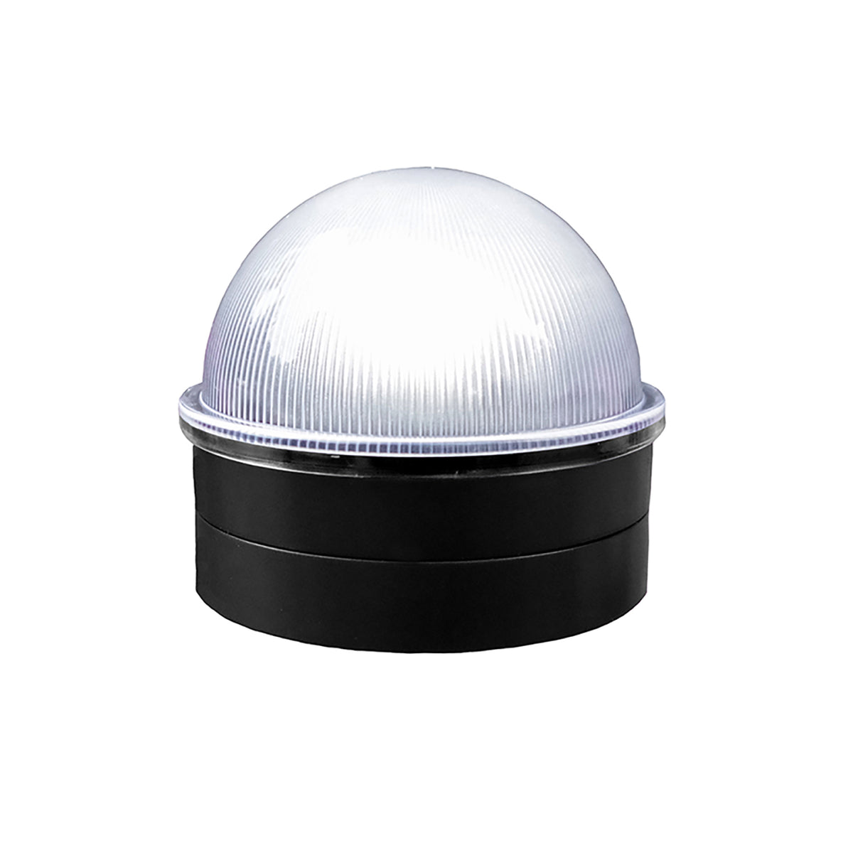 Classy Caps CH2233B Black Chainlink Summit Solar Post Cap - Atlantic Lighting