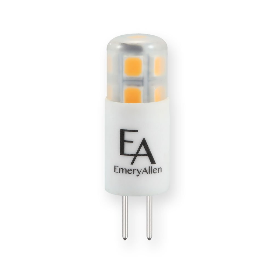 Emery Allen EA-G4-1.0W-001-279F EmeryAllen 1W G4 Bi-Pin LED Replacement Lamp - 2700K, 360 degree - Atlantic Lighting