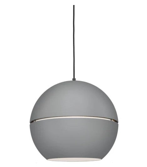 Kuzco 494016-GY Lucas 16-in Gray 1 Light Pendant - Atlantic Lighting