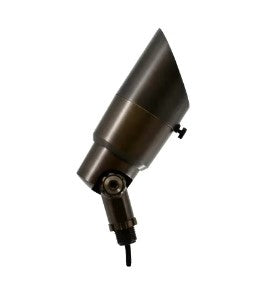 Lumien D6B1-5W-30K-A Brass Spot Light, Modular Light Source, 5W, 375 Lumens, 3000K, w/ : (3) Beam Spread Lens (15 Degree, 40 Degree, 60 Degree) - Atlantic Lighting