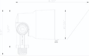 Lumien Brass Spot Light, 10 Watts, LumienPRO Dimmable (WW - 2700-5000K), 10-15V, 550 Lumens, Include