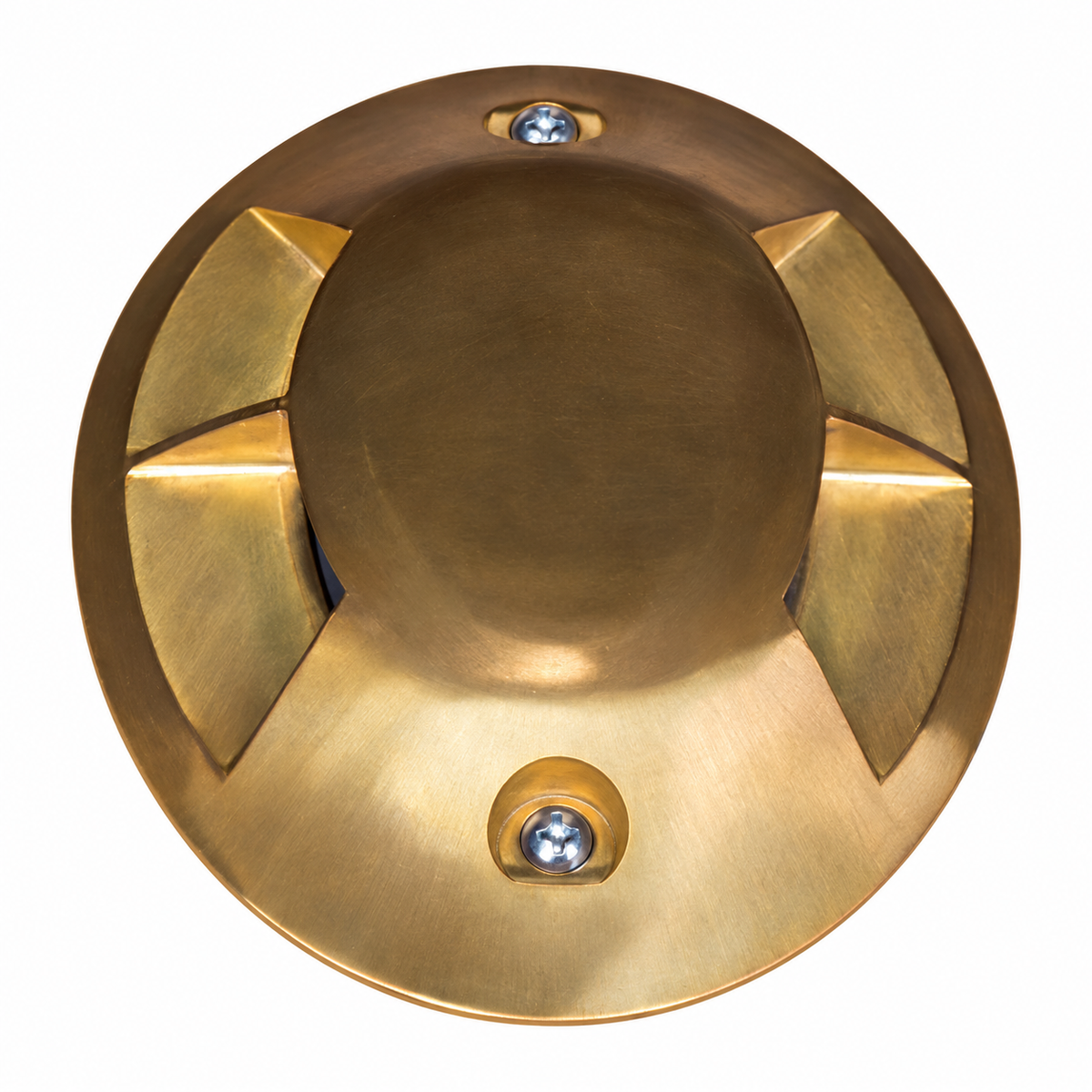 Dauer 489935-RAW-27K Mariner double-aperture dock light in raw brass