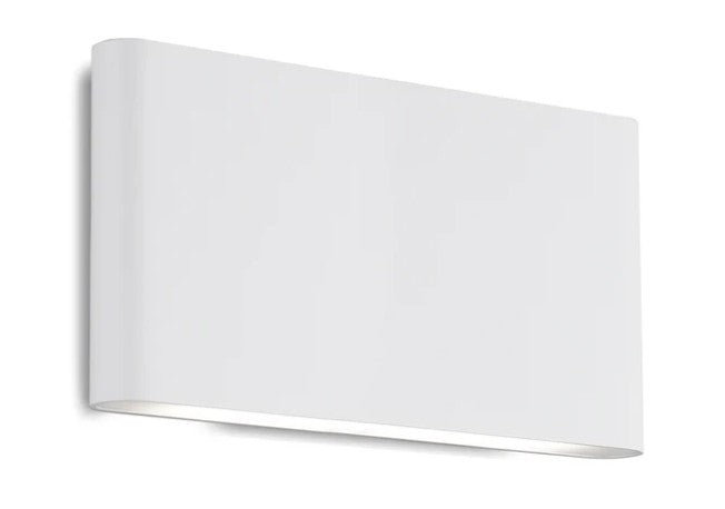 Kuzco AT6510-WH Slate 10-in White LED All terior Wall - Atlantic Lighting