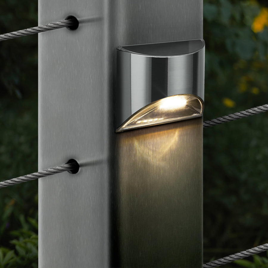 Classy Caps DLS900 Stainless Steel Deck & Wall Light - Atlantic Lighting