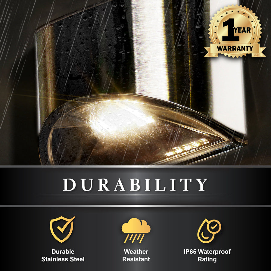 Classy Caps DLS900 Stainless Steel Deck & Wall Light - Atlantic Lighting