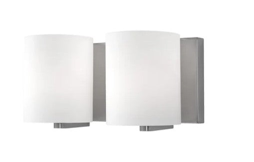 Kuzco 70232BN Bridgewater 12-in Brushed Nickel 2 Lights Vanity - Atlantic Lighting