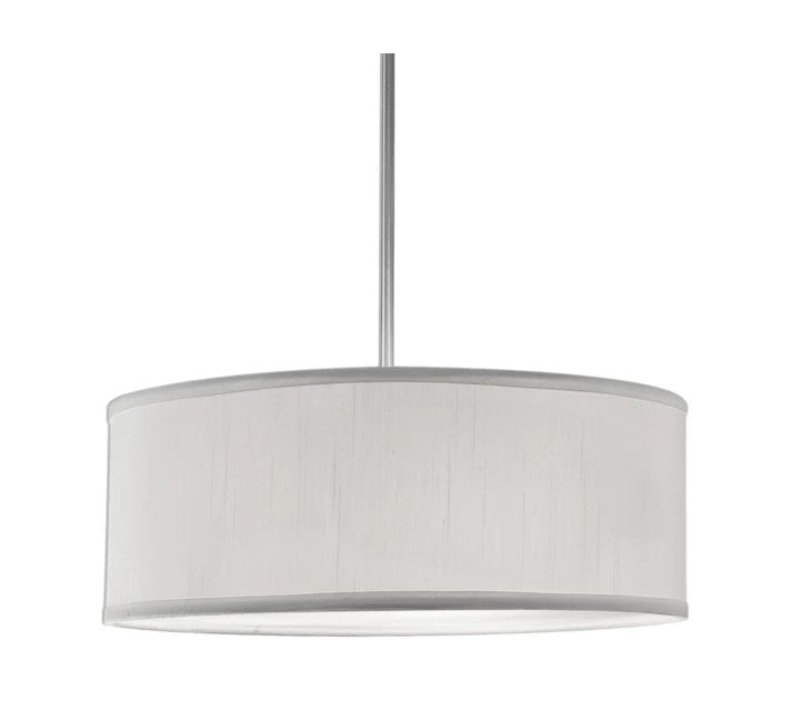 Kuzco 41083W Gregory 20-in White 3 Lights Pendant - Atlantic Lighting