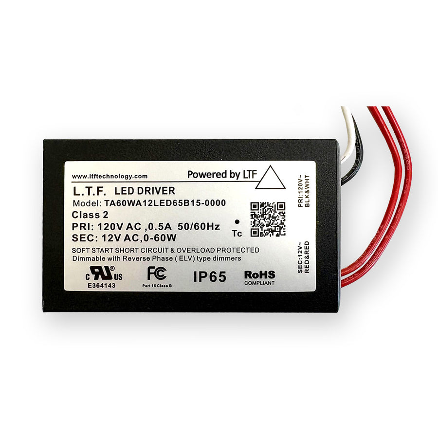 EmeryAllen Zero-Load 60W IP65 LED Transformer