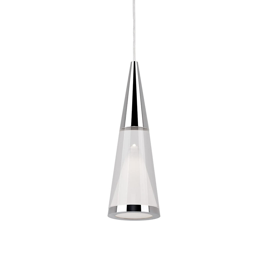 Kuzco 402401CH-LED Malabar 3-in Chrome LED Pendant - Atlantic Lighting