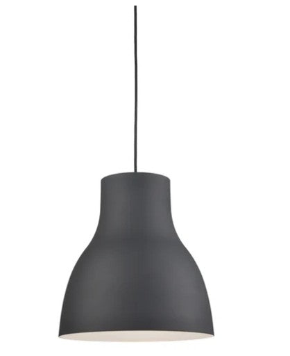 Kuzco 494216-BK Cradle 16-in Black 1 Light Pendant - Atlantic Lighting