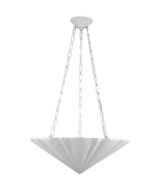 Kuzco CH352323AW Martine 23-in Antique White 3 Lights Chandeliers - Atlantic Lighting