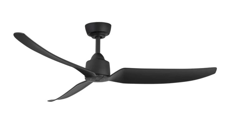 Kuzco CF92952-MB Hugo 52-in Matte Black LED Exterior Ceiling Fan - Atlantic Lighting
