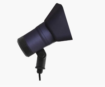 Lumien F9A1-12W-BZ Bronze Aluminum Flood Light, 12 Watts, Dimmable (RGBWW - 2700-5700K), 10-15V, 511 Lumens, w/ 40 Degree Beam Spread Lens & Hex Louver - Atlantic Lighting