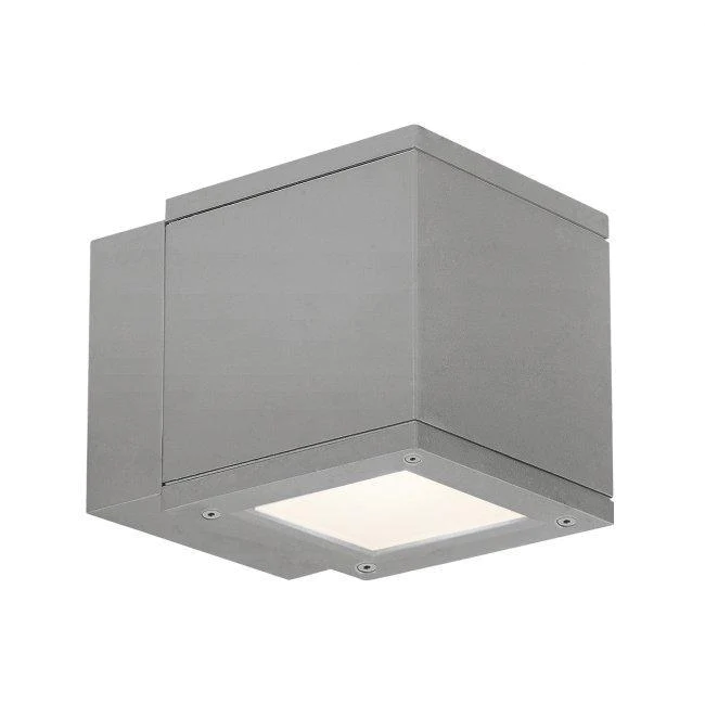 WAC WS-W2505-GH 5" Rubix Double Wall Mount 3000K 2 Light Graphite - Atlantic Lighting
