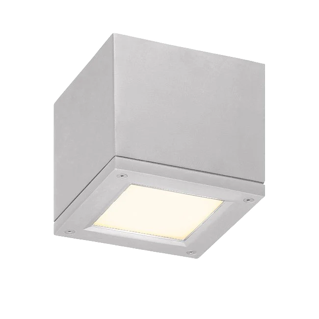 WAC RUBIX OUTDOOR CEILING MOUNT 16W ALUMINUM FM-W2505-AL