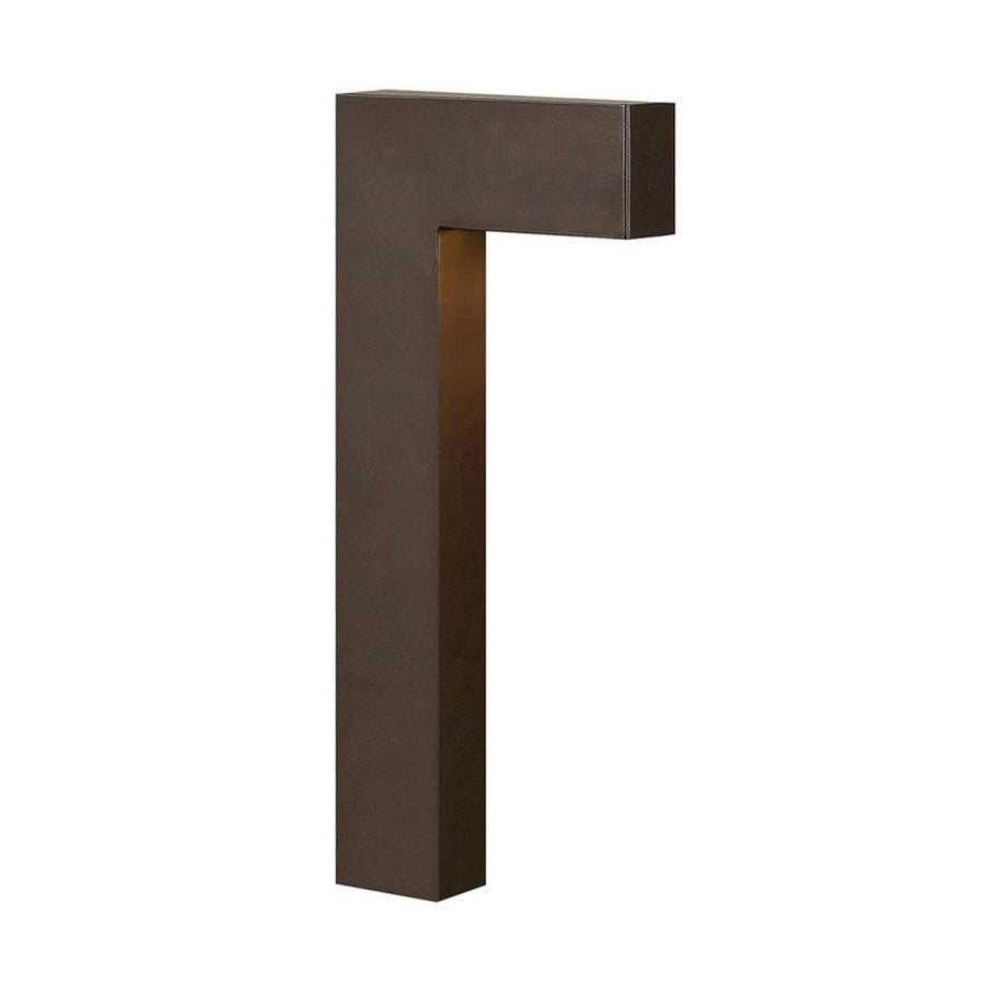 Hinkley Atlantis 15014BZ-LL L-shaped LED path light in Bronze