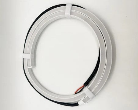 Lumien L3S1-3-6W-27K-WH Linear, Integrated Non-Modular, Silicone-Injected - White, Side-Flex - 3' Section, 6W, 72 Lm/Ft, 2700K, 10-15V - Atlantic Lighting