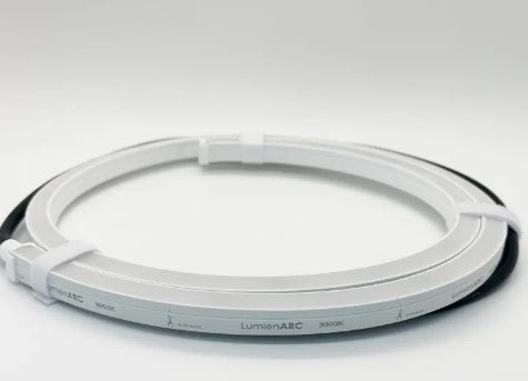 Lumien L3S1-3-6W-27K-WH Linear, Integrated Non-Modular, Silicone-Injected - White, Side-Flex - 3' Section, 6W, 72 Lm/Ft, 2700K, 10-15V - Atlantic Lighting