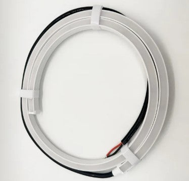 Lumien L3S1-1-2W-30K-WH Linear, Integrated Non-Modular, Silicone-Injected - White, Side-Flex - 1' Section, 2W, 3000K, 10-15V - Atlantic Lighting