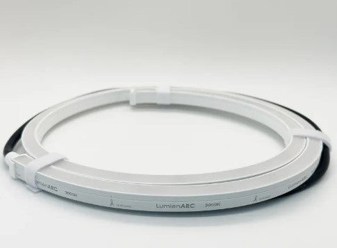 Lumien L3S1-1-2W-30K-WH Linear, Integrated Non-Modular, Silicone-Injected - White, Side-Flex - 1' Section, 2W, 3000K, 10-15V - Atlantic Lighting