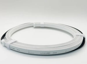 Lumien Linear, Integrated Non-Modular, Silicone-Injected - White, Side-Flex - 1' Section, 2W, 3000K, 10-15V