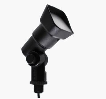 Lumien LAA-070-BK Black Aluminum Accessory Package, Micro, Flood Shroud and Knuckle - w/ LAP-002 - Atlantic Lighting