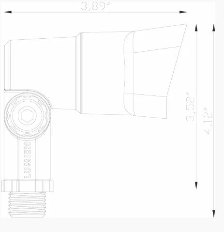 Lumien LAB-070 Accessory Package, Micro, Flood Shroud and Knuckle - Includes LAP-002 - Atlantic Lighting