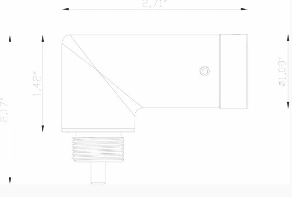 Lumien LAB-083 Accessory, Small, Quick Connect L-Mount - Atlantic Lighting