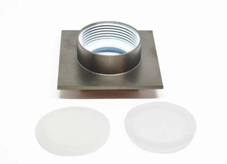 Lumien LAB-093 Micro Light Recessed Square 90 degree 2-Sided Light Accessory - Atlantic Lighting